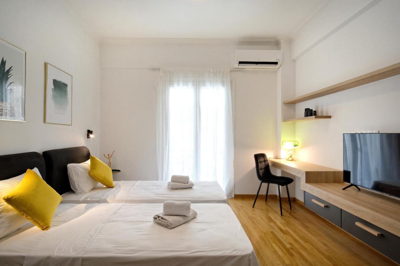 Elegant Big Apartment In Athens Center With Balcony Екстериор снимка